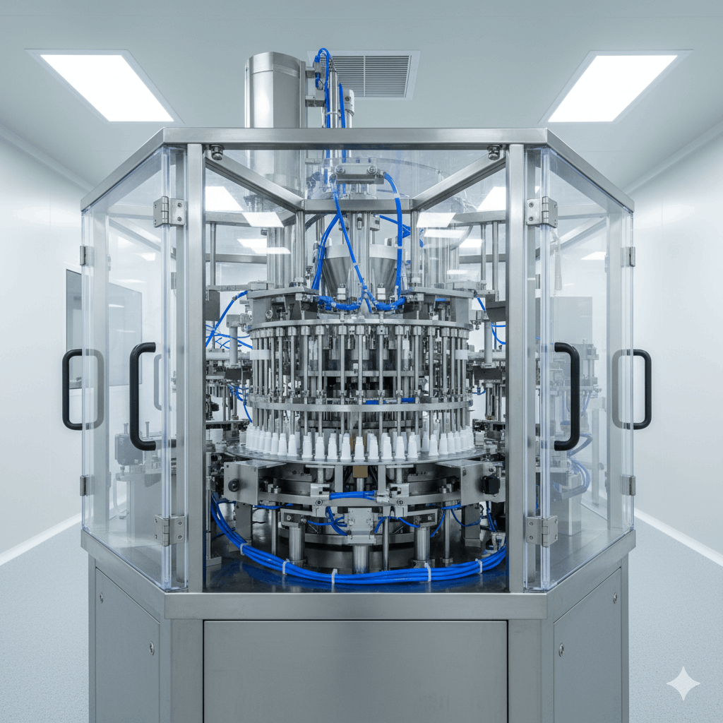 Meme Tüpü Dolum Makinesi